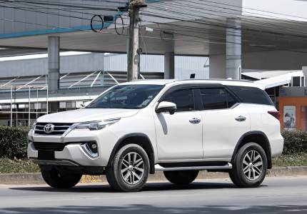 Fortuner on Rent